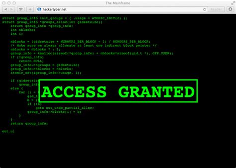 WARNING: LEVEL 4 Authorisation Needed. . Scp hacker typer